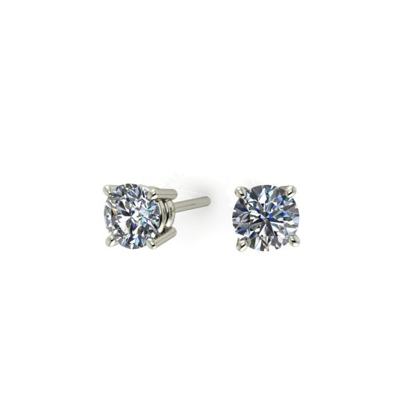 Round Lab Grown Diamond Studs