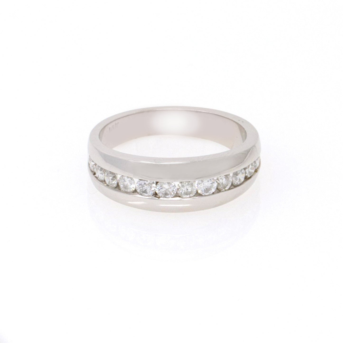 Channel Set Round Diamond Band 0.94ct