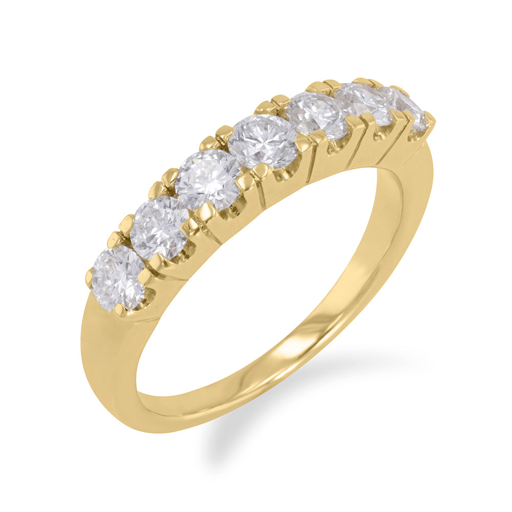 Yellow Gold Diamond Band 1.00ct