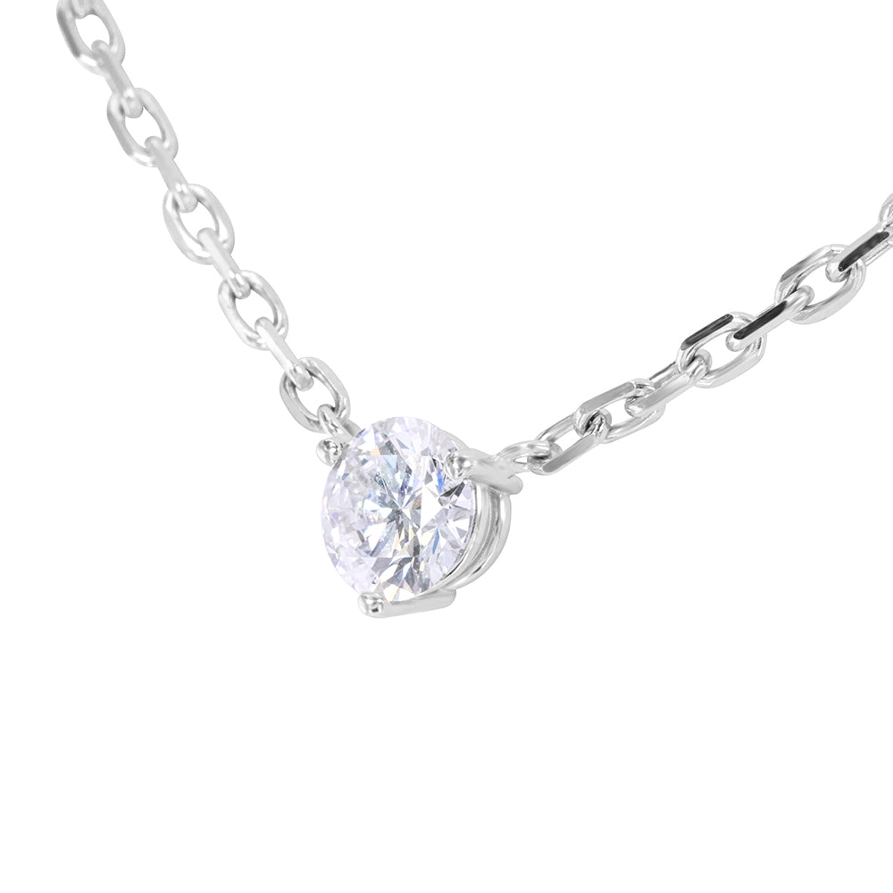Solitaire Diamond Necklace 1.00ct