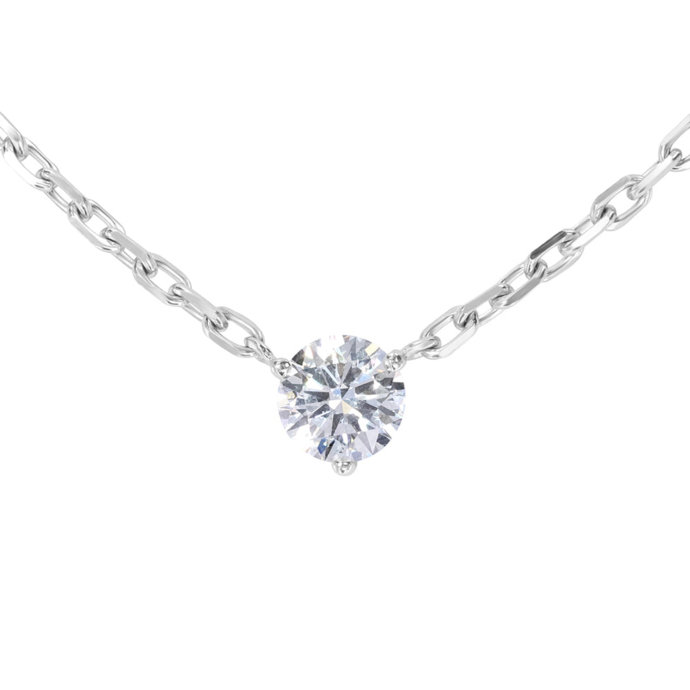Solitaire Diamond Necklace 1.00ct