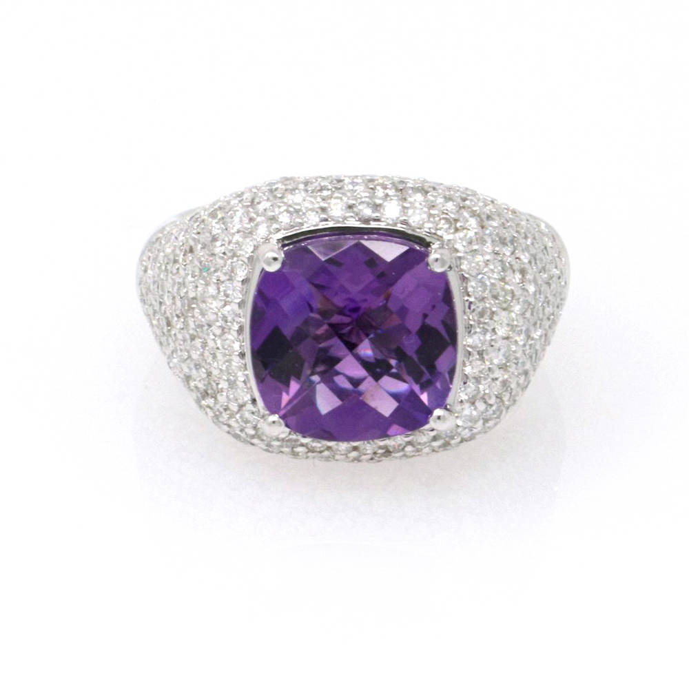Dazzling Amethyst Ring 7.65ct