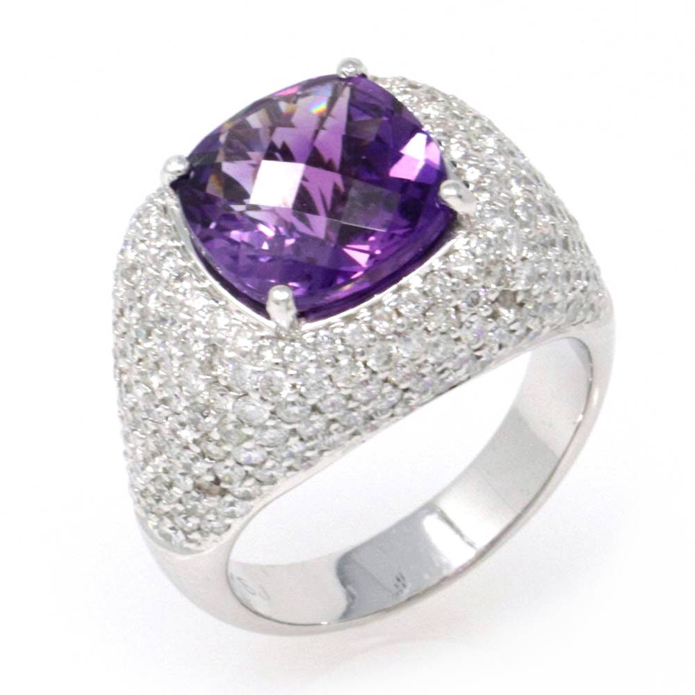 Dazzling Amethyst Ring 7.65ct