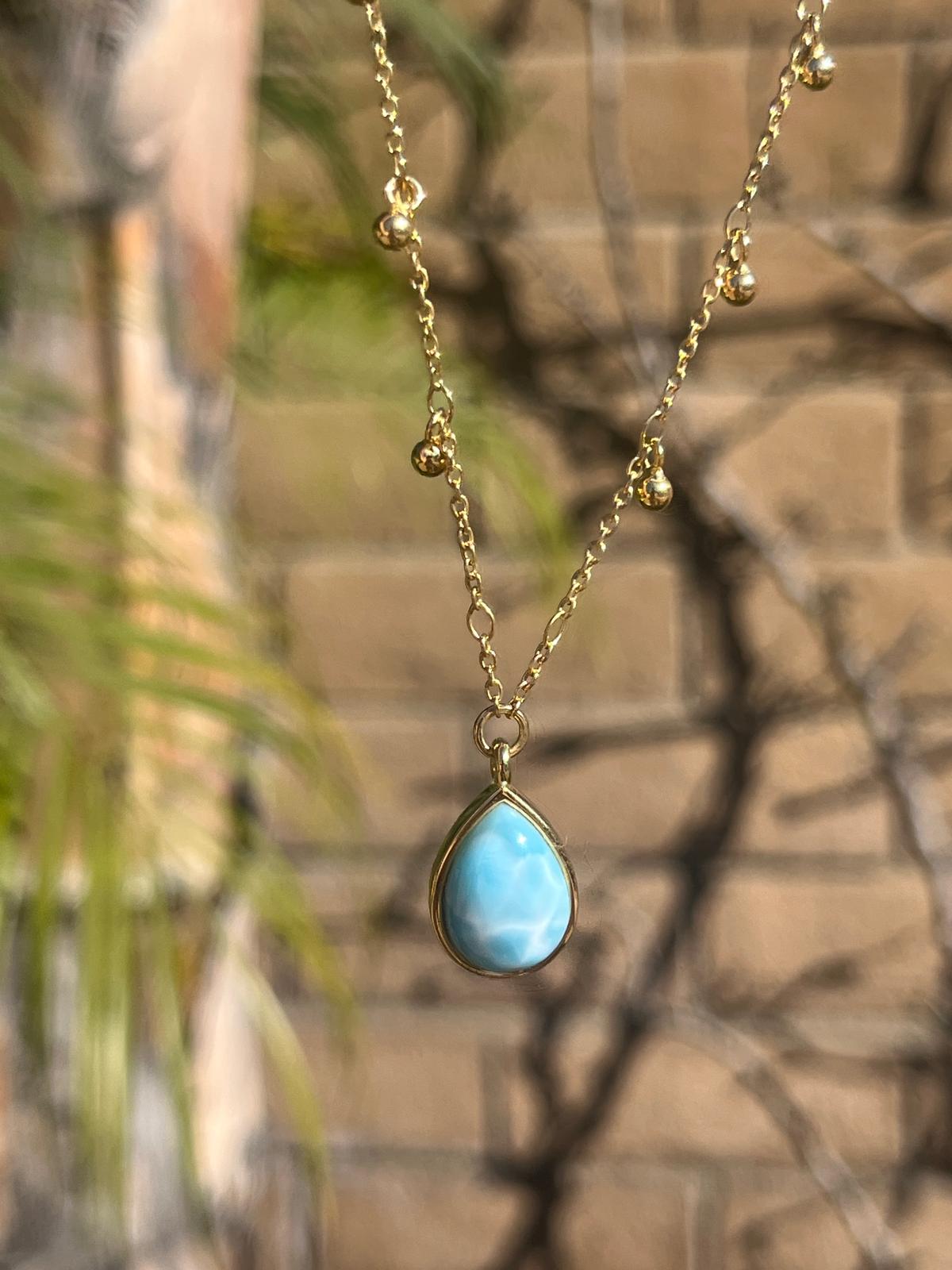 Larimar Necklace