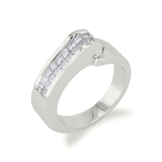 Princess Cut Design Ring 0.82ct