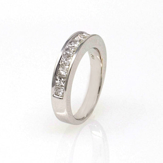 Channel Set Princess-Cut Band 1.15ct