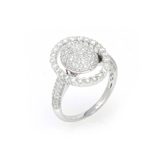Pavé Diamond Ring 1.18ct