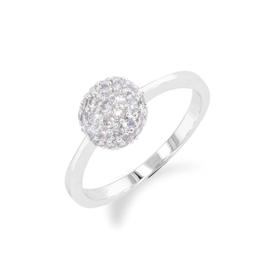 Diamond Cluster Globe Ring 0.62ct