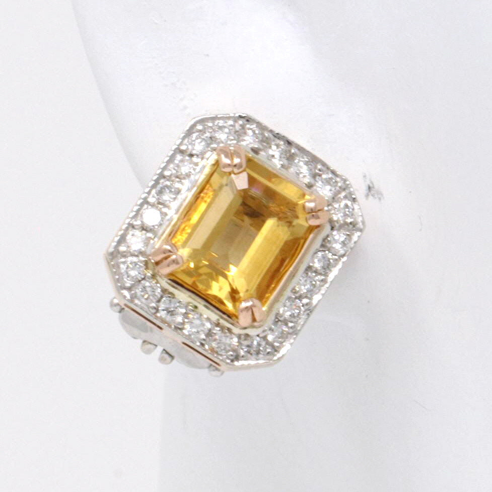 Yellow Topaz Statement Earrings 3.37ct