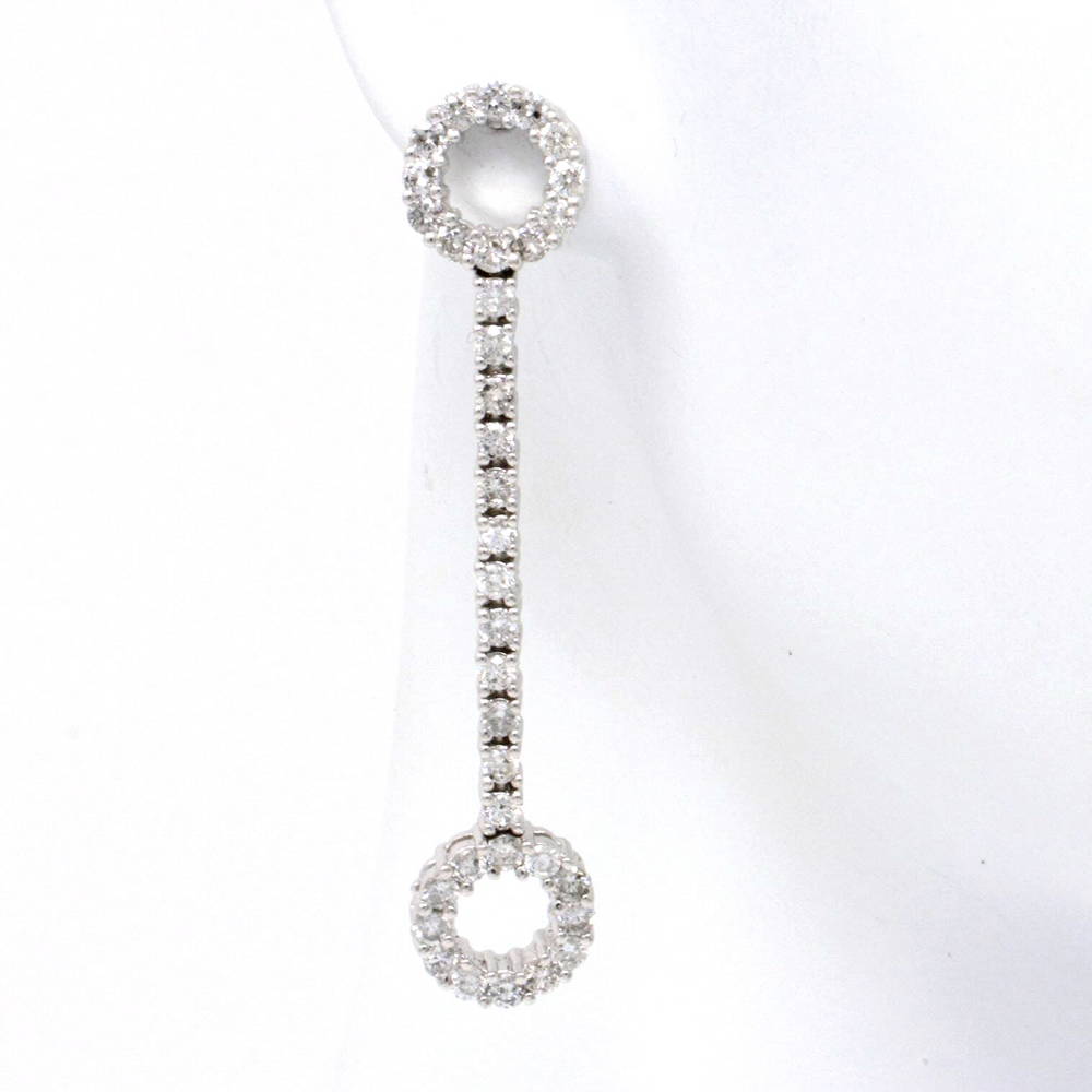 Circle Drop Earrings 1.93ct