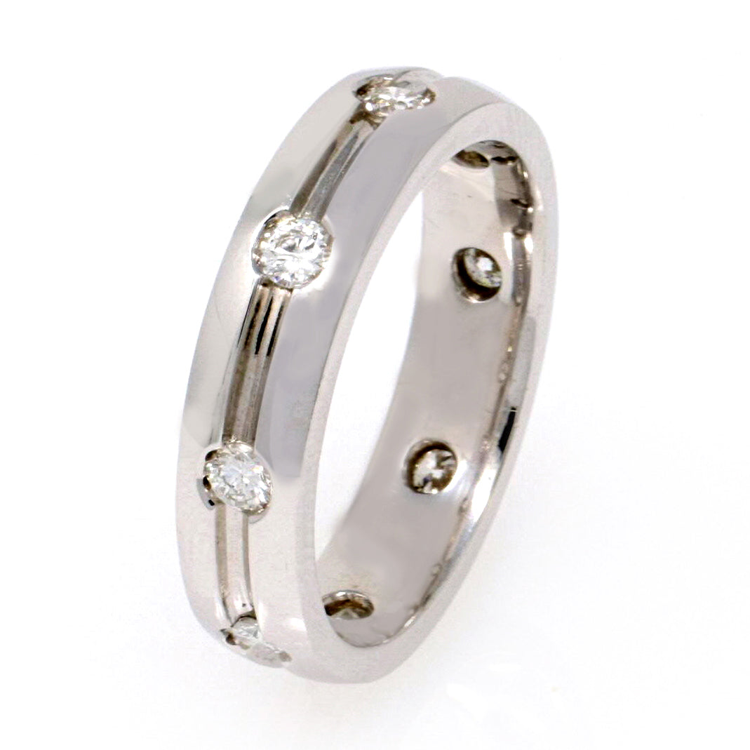 Diamond Infinity Men's Band 0.68ct