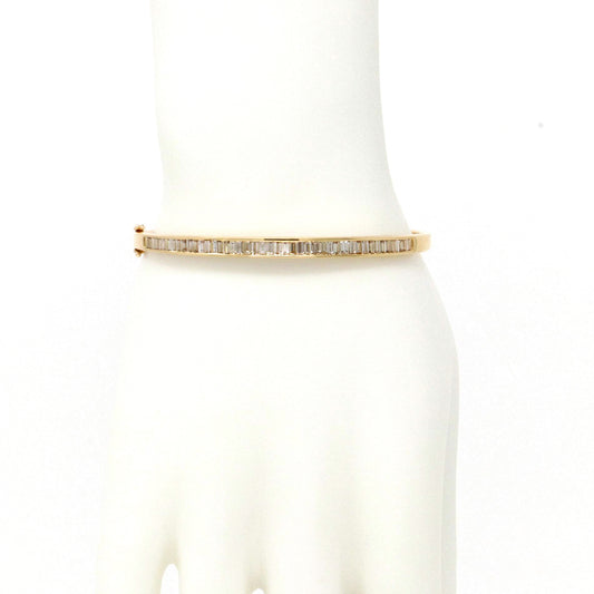 Channel Set Baguette Bangle 2.41ct