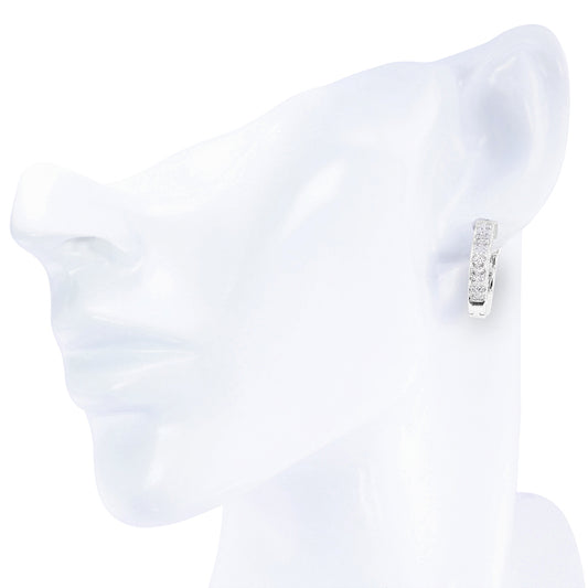 Flower Shape Diamond Cuff Earring 0.82ct