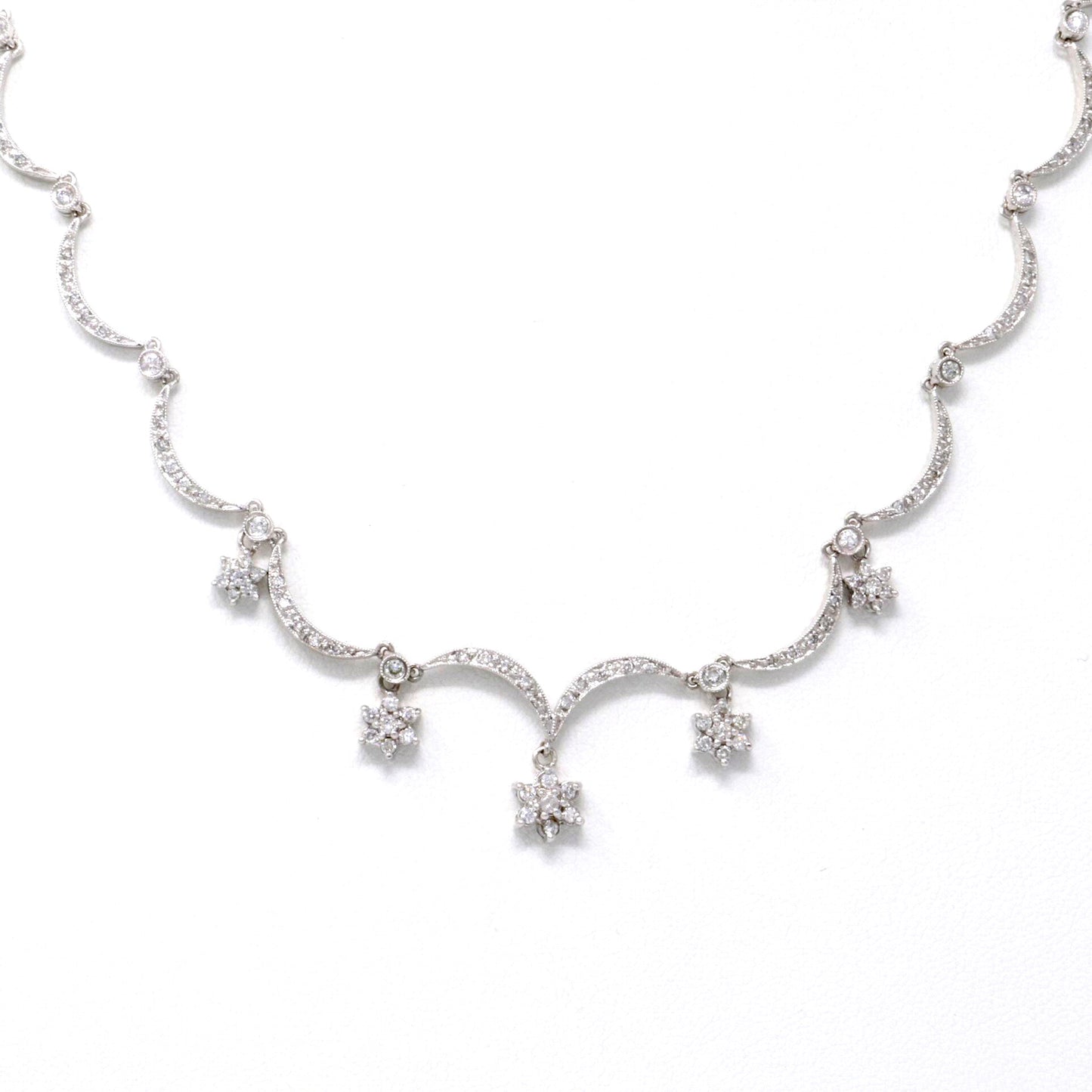 Celestial Diamond Necklace 2.24ct