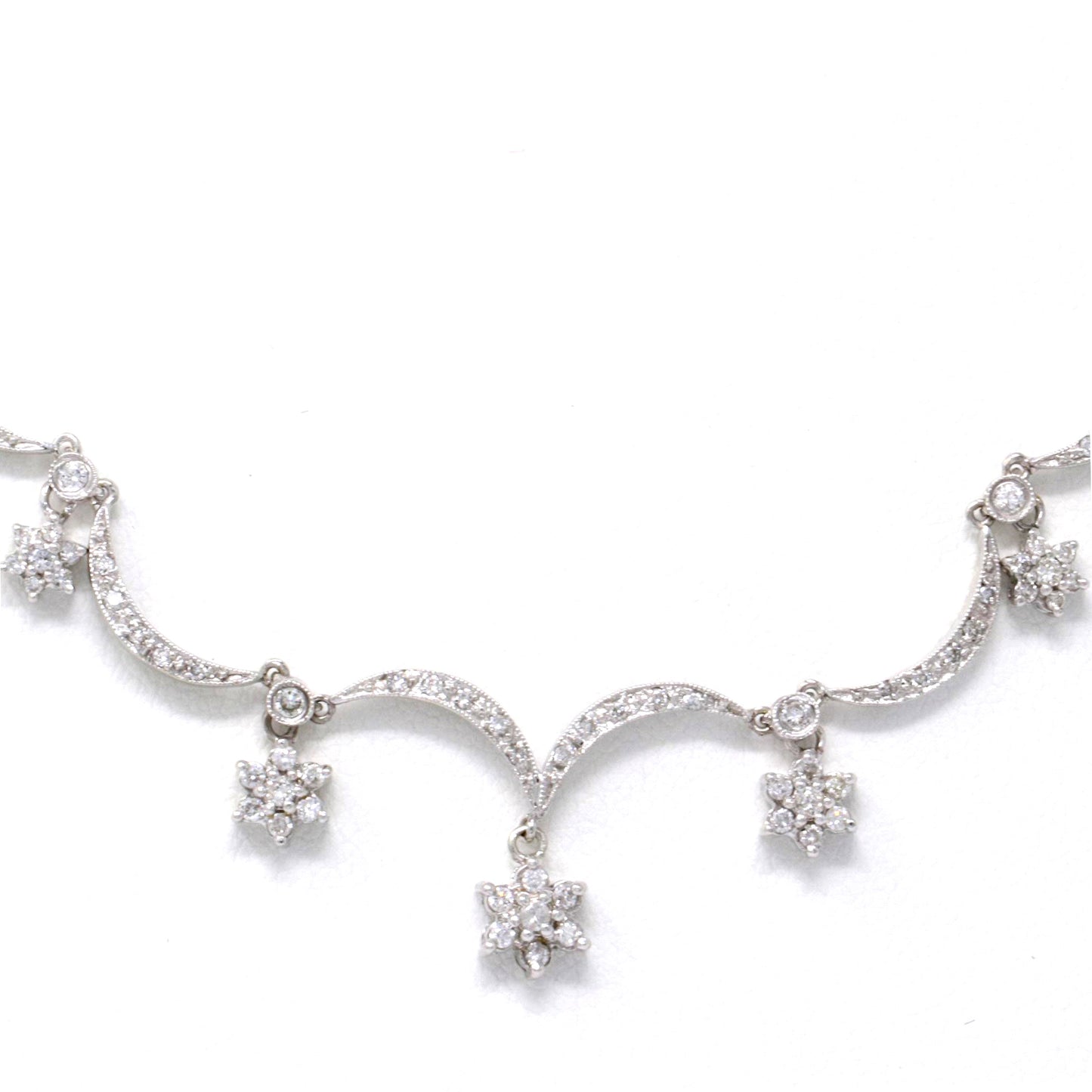 Celestial Diamond Necklace 2.24ct