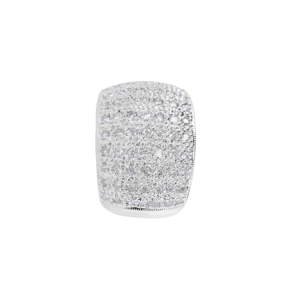 Pavé Diamond Cuff Earrings 1.08ct