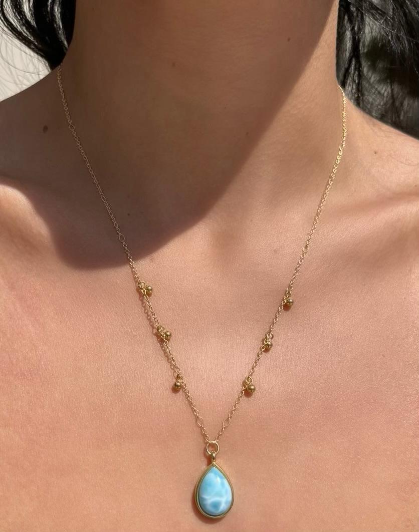 Larimar Necklace