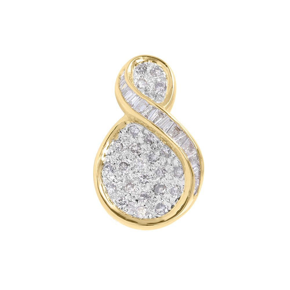 Cluster Diamond Design Earrings 2.27ct