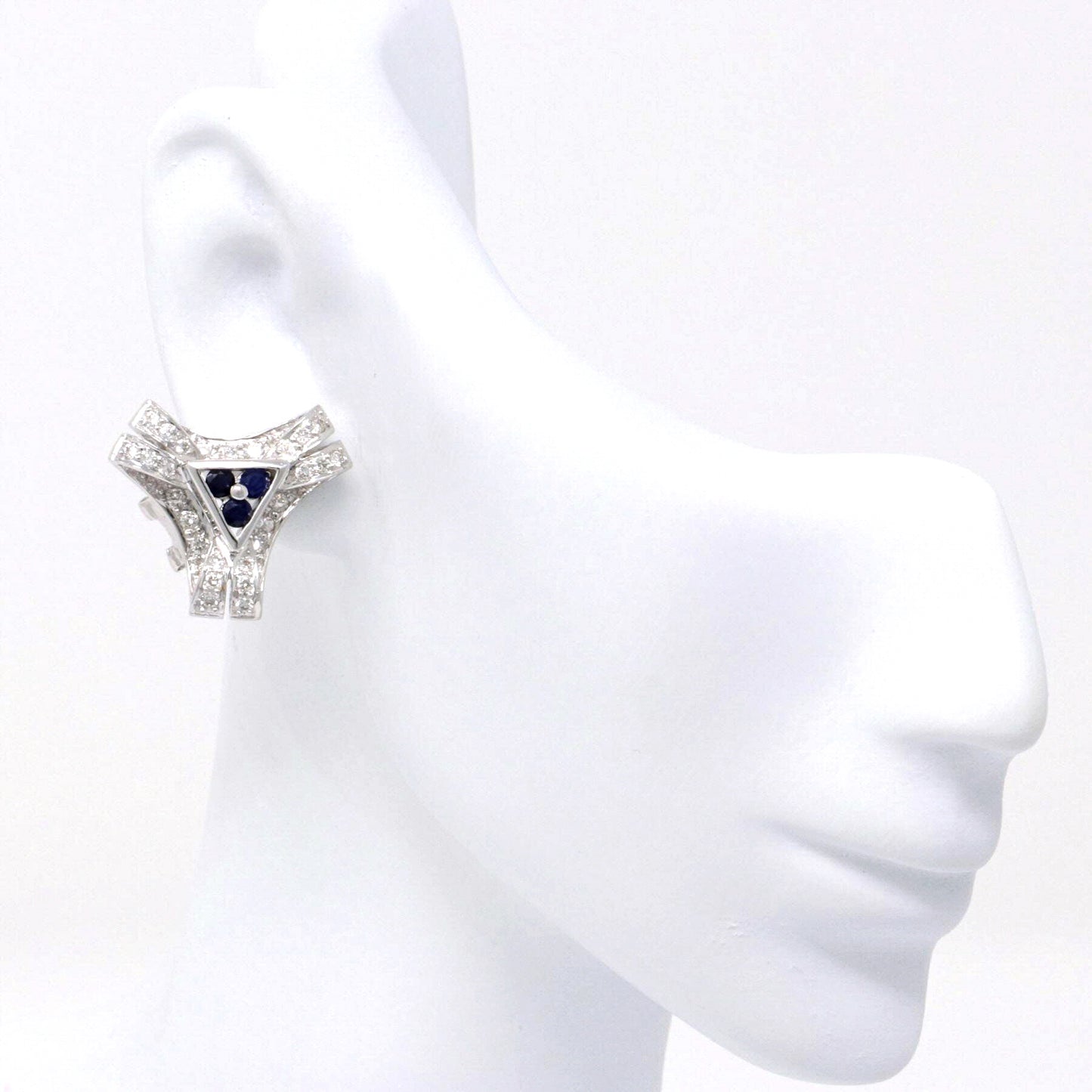 Sapphire Statement Studs 1.07ct