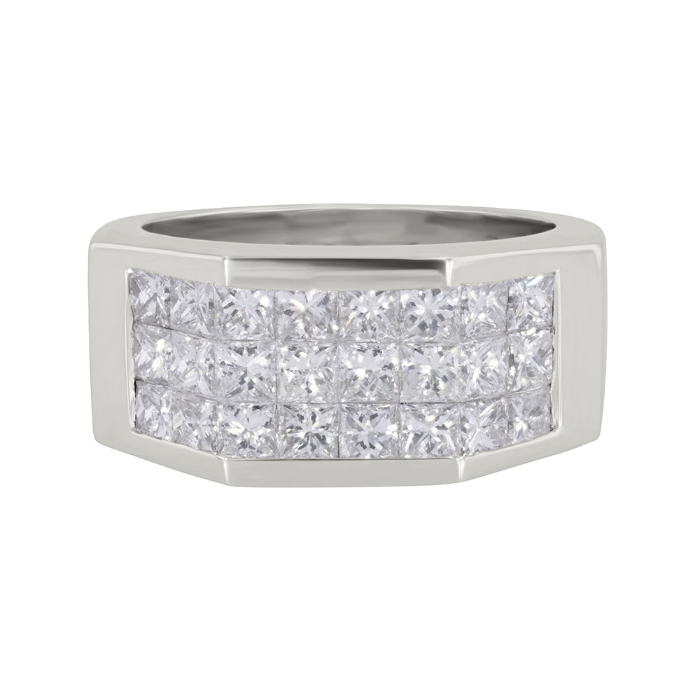 Angular Princess Cut Band 2.15ct