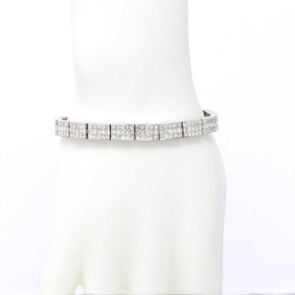 Invisible Tennis Bracelet 21.75ct