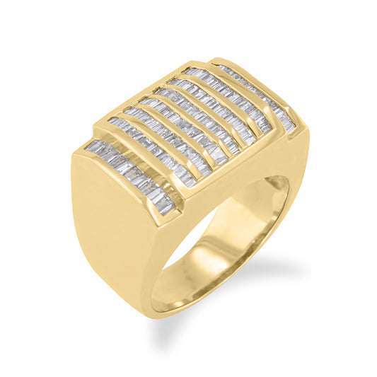 Baguette Cut Diamond Ring 1.33ct