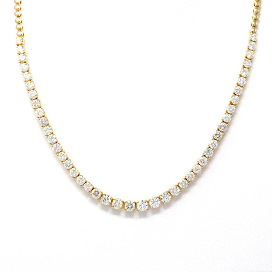 Diamond Tennis Necklace 10.24ct