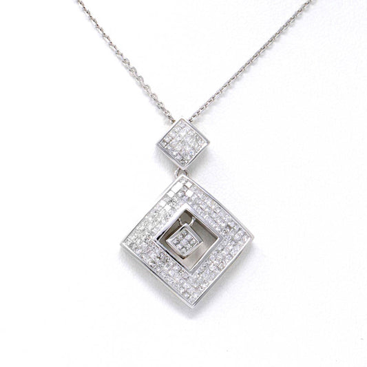 Square Drop Diamond Pendant 0.35ct