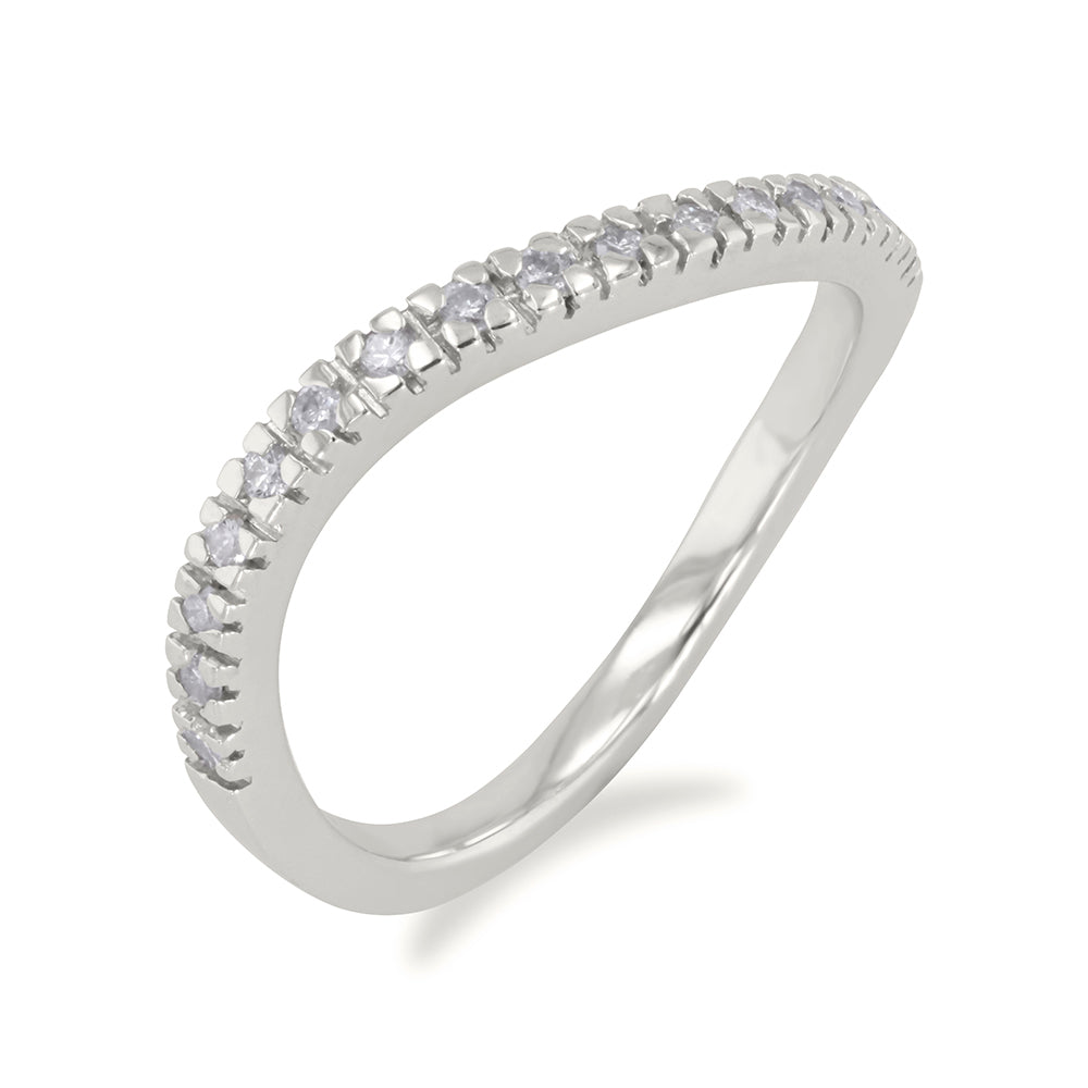 Four Prong Band 0.15ct