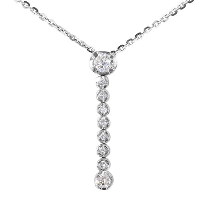 Raindrop Diamond Necklace 0.54ct