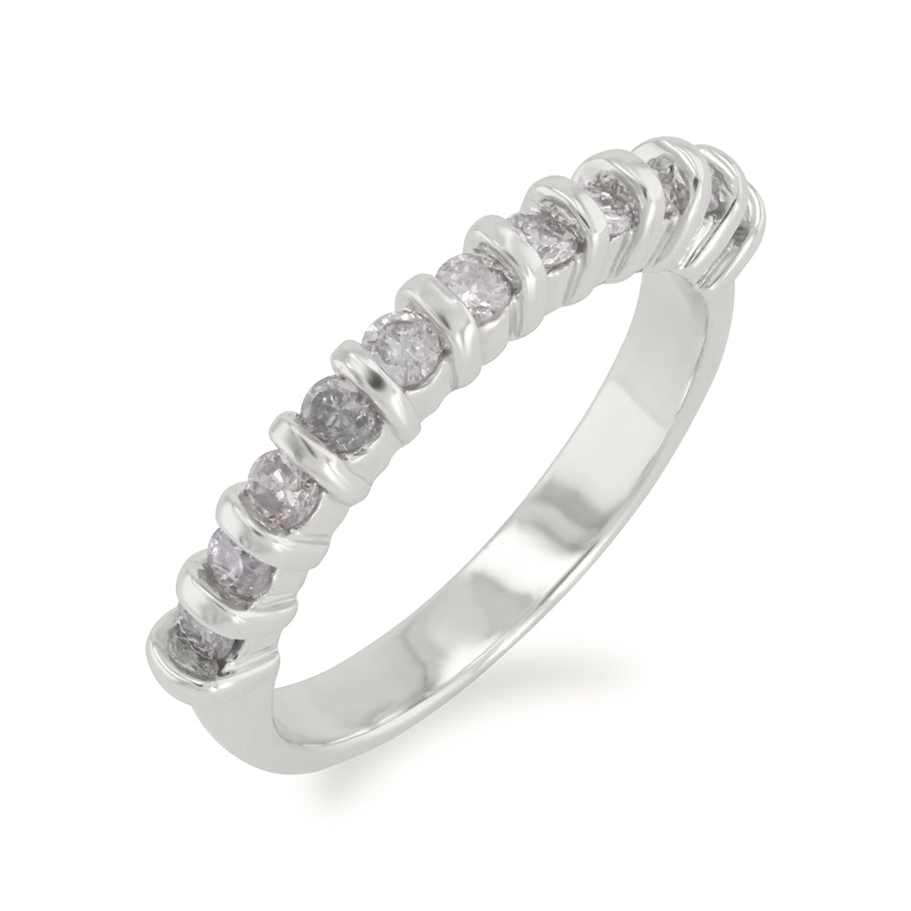White Gold Diamond Band 0.30ct