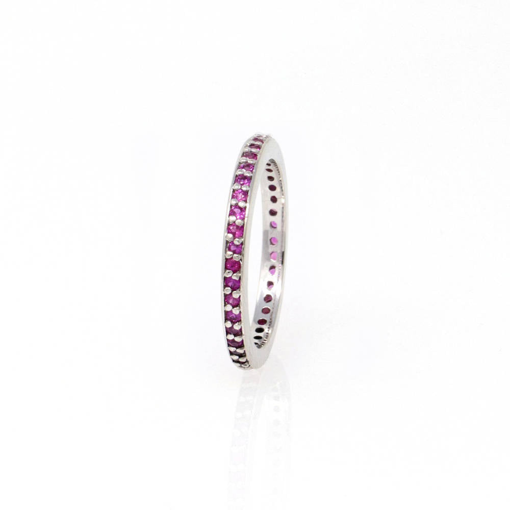 Pink Sapphire Eternity