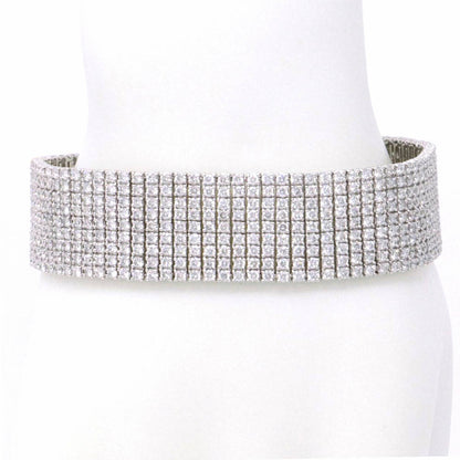 Flexible Mesh Diamond Bracelet 18.73ct