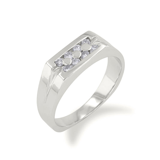 Eight Stone Diamond Ring 0.34ct