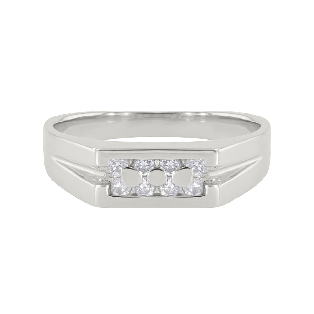 Eight Stone Diamond Ring 0.34ct