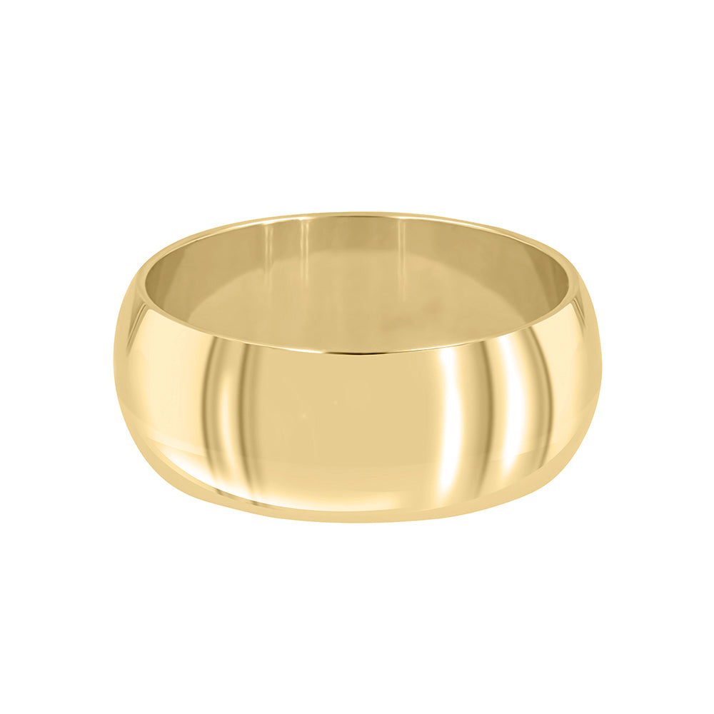 Comfort Fit 14K Yellow Gold Band