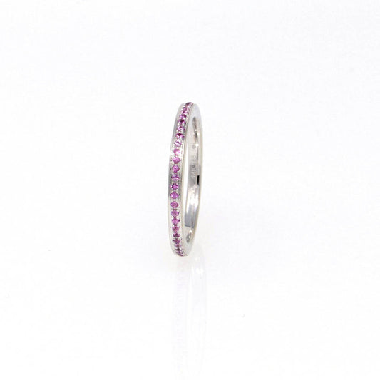 Light Pink Sapphire Eternity 0.23ct