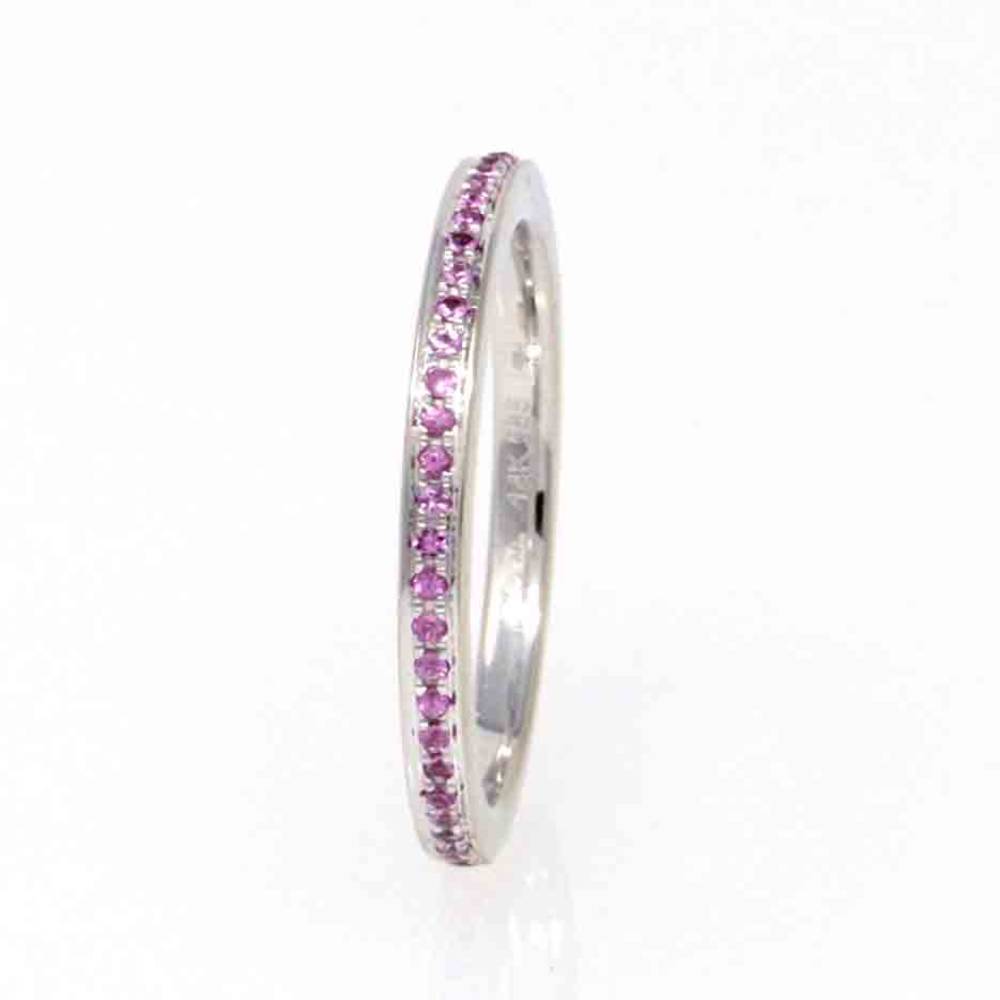 Light Pink Sapphire Eternity 0.23ct