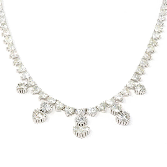 Heart Lover Diamond Necklace 20.13ct
