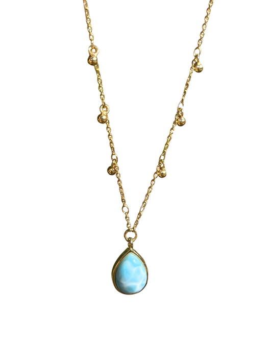 Larimar Necklace