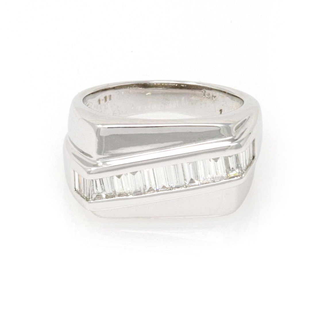 Baguette Channel Set Band 1.11ct