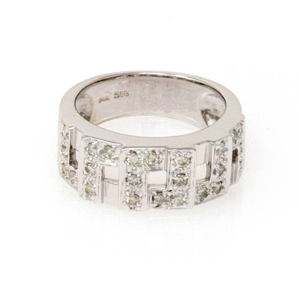 Cutout Diamond Band 0.48ct