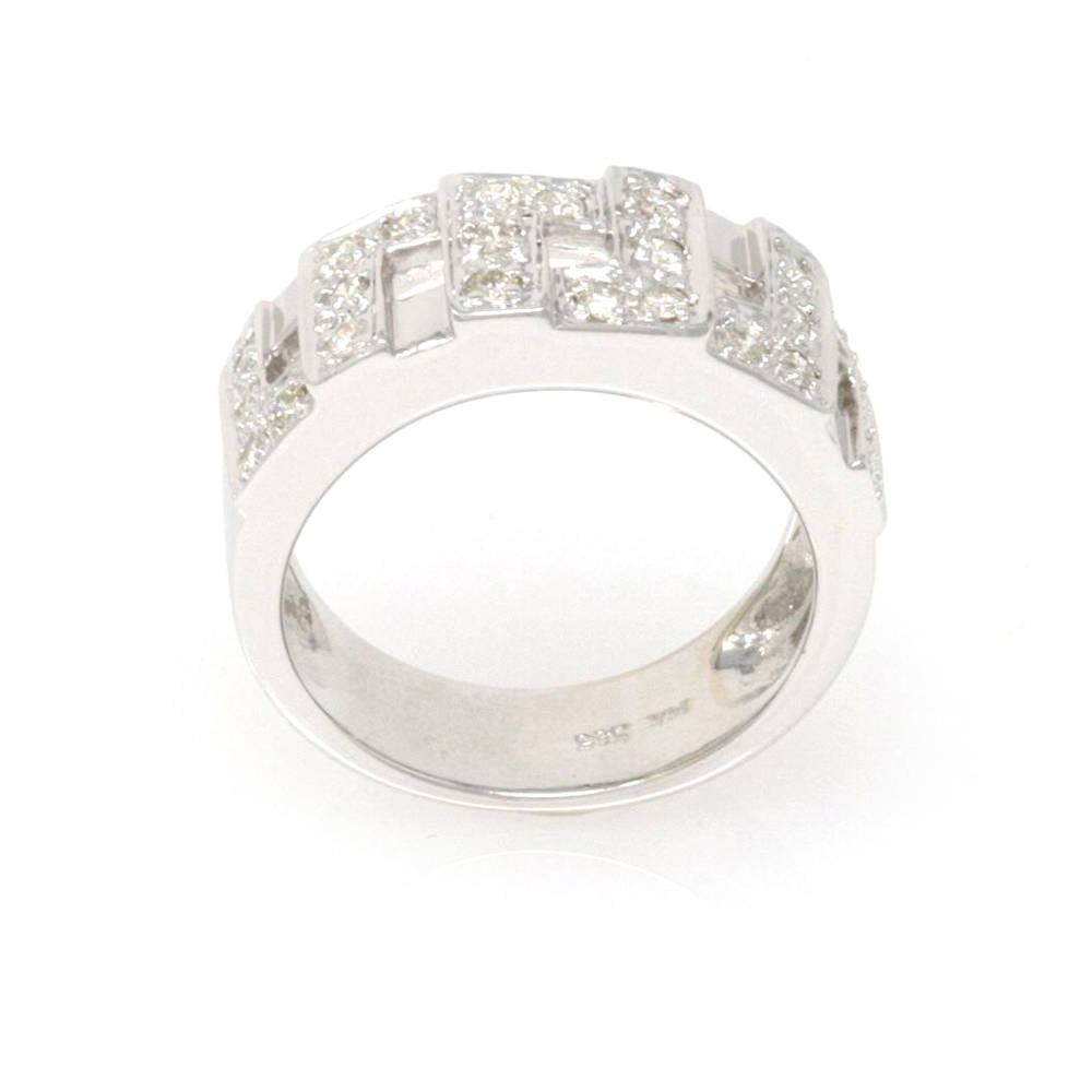 Cutout Diamond Band 0.48ct