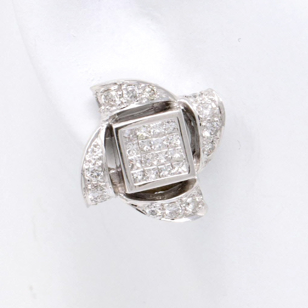 Infinity Diamond Earrings 0.98ct