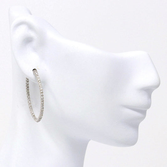 Eternity Hoop Earrings 1.00ct