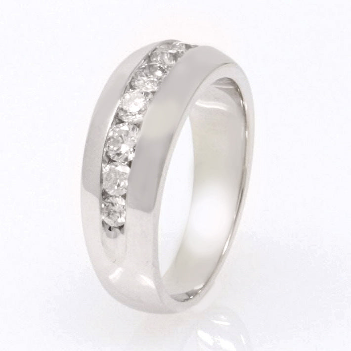Channel Set Diamond Ring 1.35ct