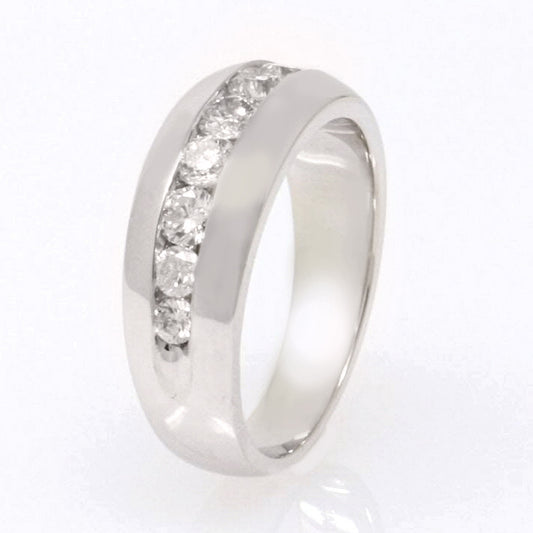 Channel Set Diamond Ring 1.35ct