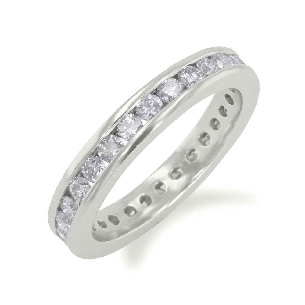 Platinum Diamond Eternity 1.00ct