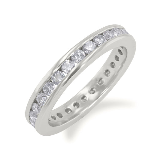 Platinum Diamond Eternity 1.00ct