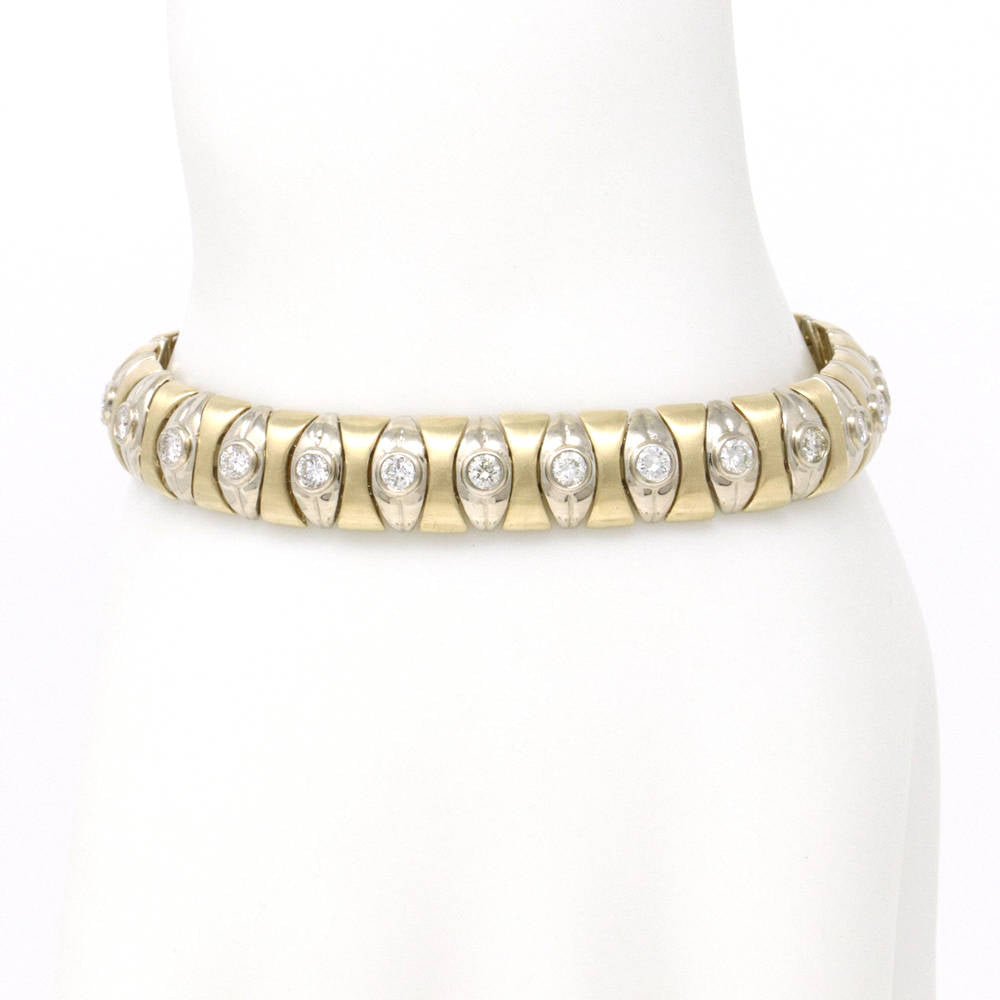 Diamond Snake Bracelet 3.75ct